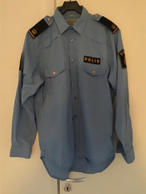 Blå skjorta modell m/92